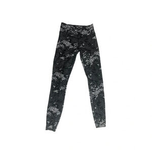 Nike Dri -Fit Training Running Tights  (XS) black/grey print